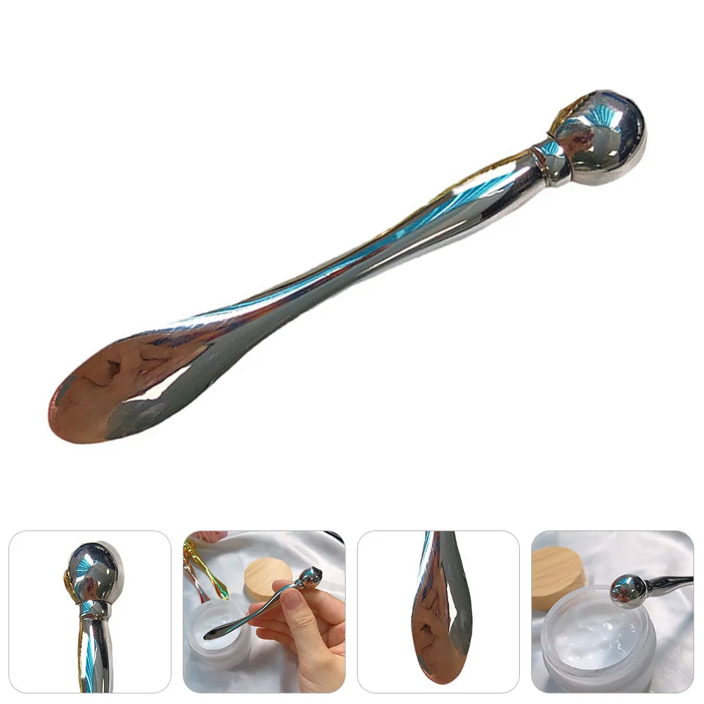

Eye Cream Applicator Massage Stick Double-Ended Roller Spoon for Eye Puffiness Skin Elasticity Cosmetics Spatula