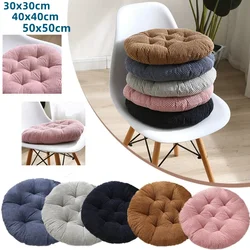 30/40/45cm Simple thickened corduroy round cushion chair cushion fat cushion futon tatami floor cushion/ chair cushion ë°Đė
