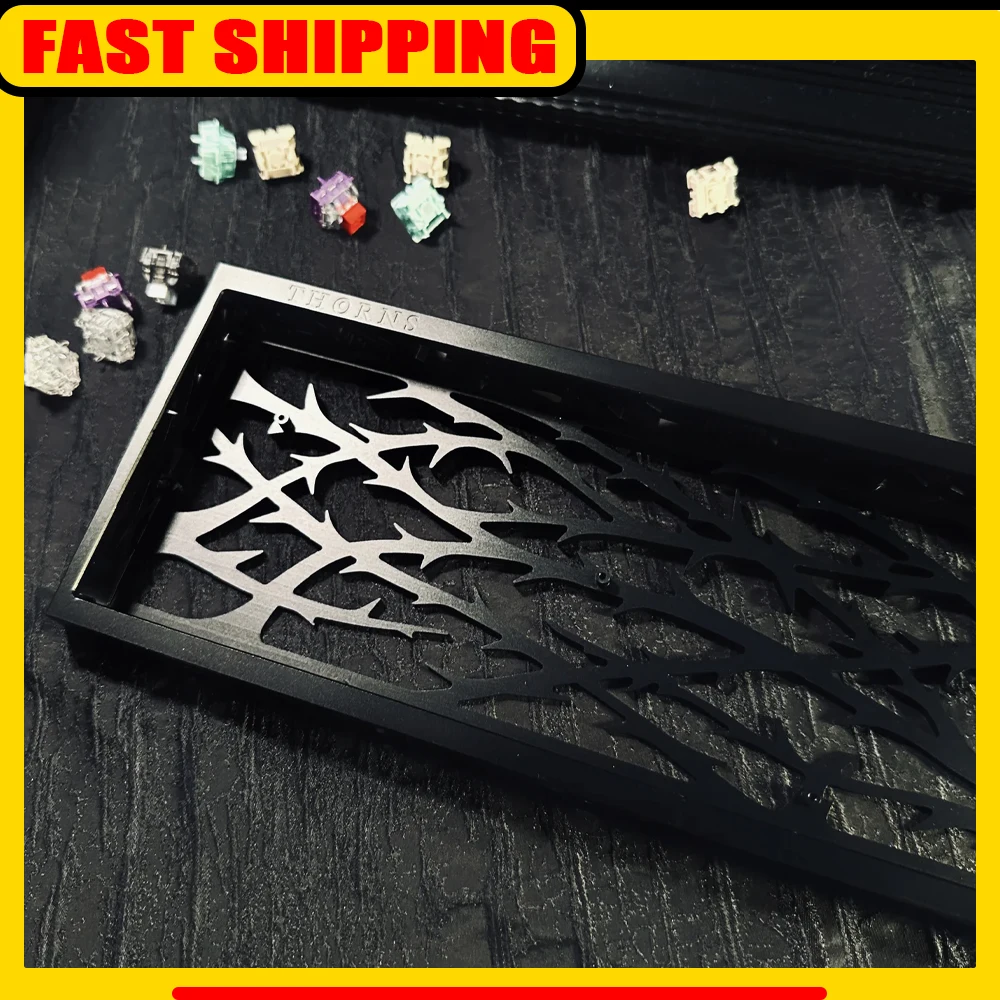 

South Pai THORN60 Hollow Out Keyboard Shell CNC Aluminium Alloy Keyboard Case for GH60 Gaming Keyboard Accessories