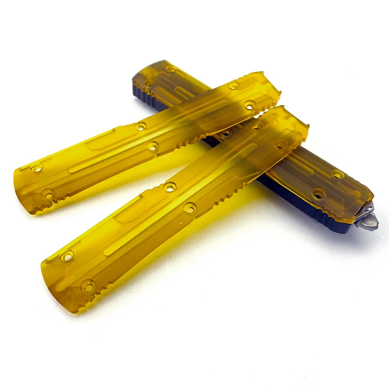 Imagem -03 - Microtech Escalas Ultratech Desmontado Punho Acrílico Facas Peças e Acessórios