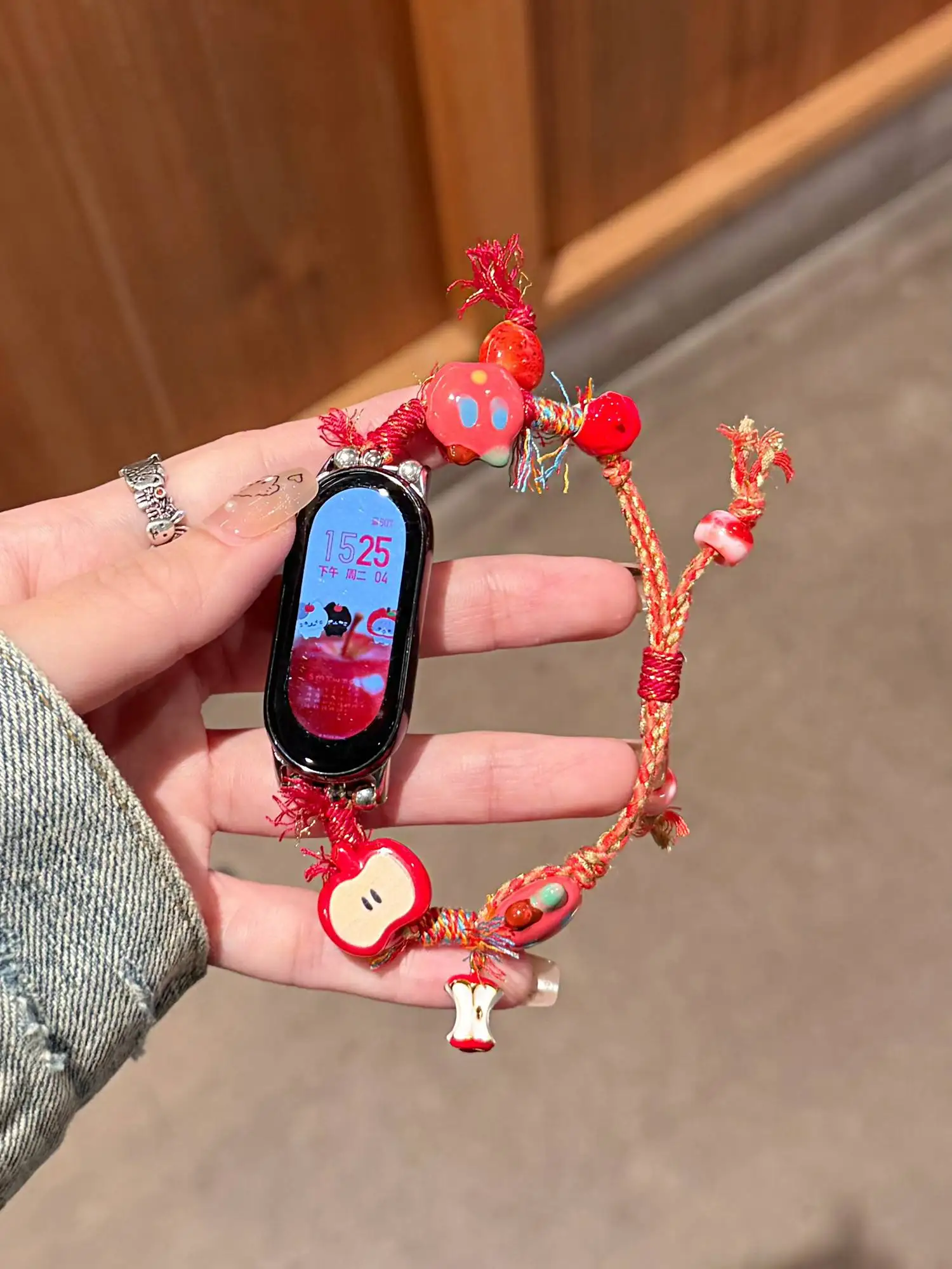 Neues süßes Cartoon-Armband für XIAOMI Band 9 8 10 NFC Damen-Uhr Armband-Zubehör