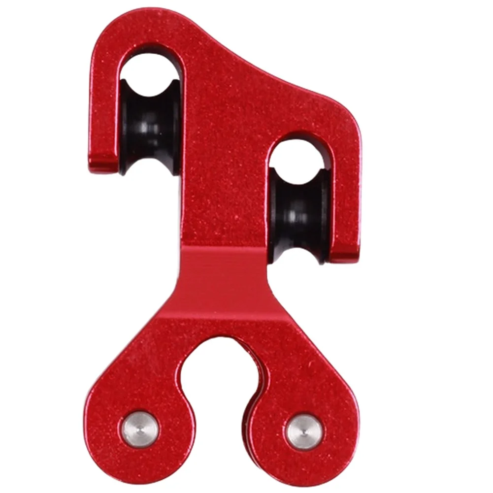 Slider for For compound Bow Aluminum Alloy Bearing Type Bow String For splitter Optimizes Cable Separation 3.6x2.1x1.5cm 33g