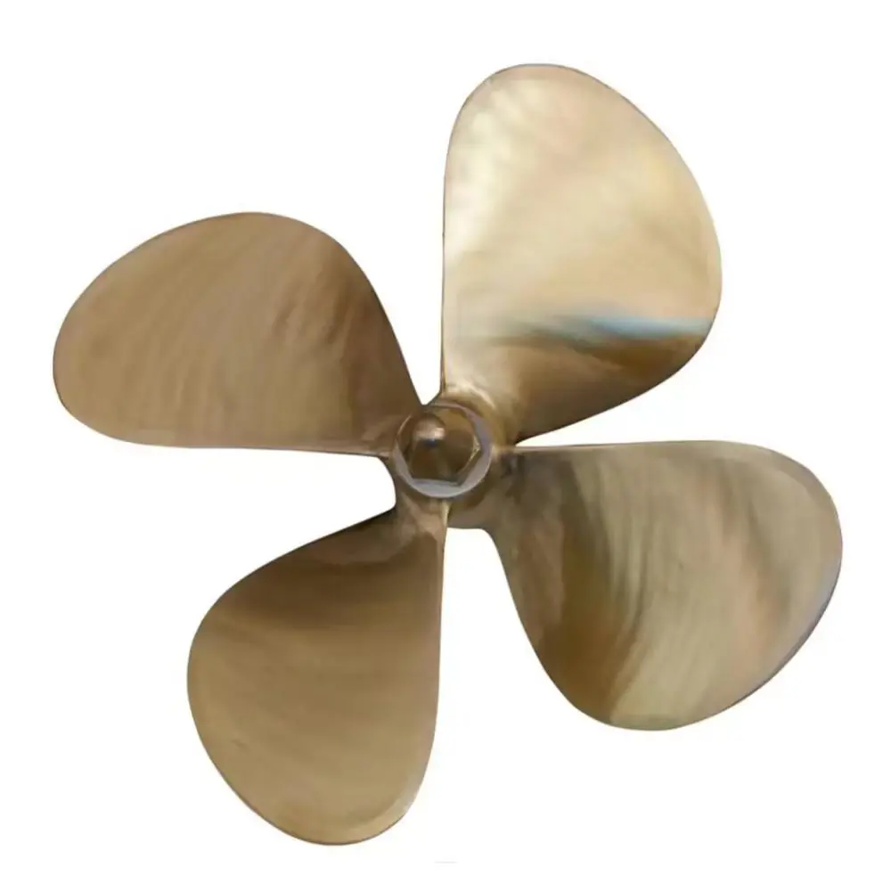 Marine Propeller 4 Blades Bronze Ship Propeller Diameter 500-8000mm Customized Bronze CU1,CU3 Boat Propeller