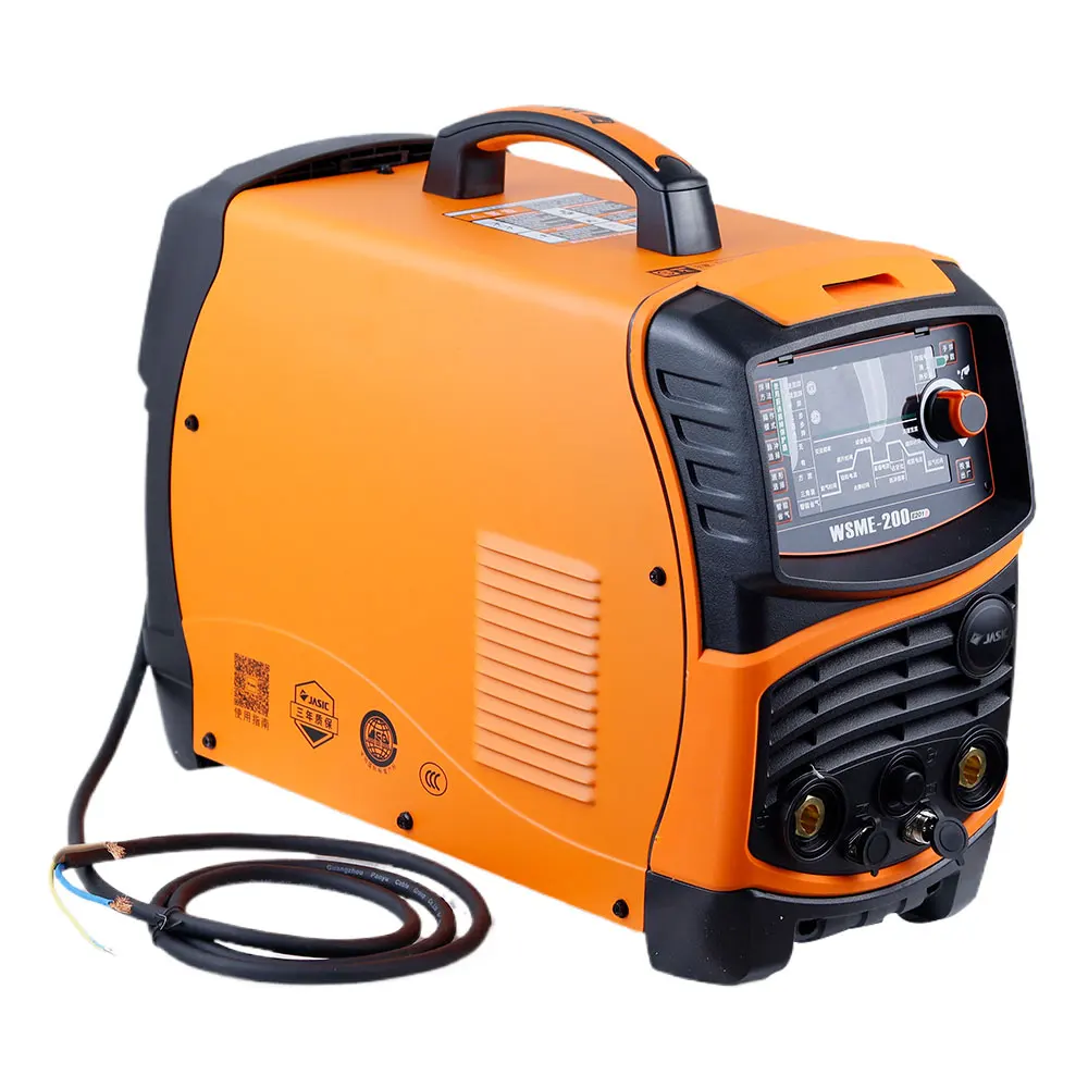 AC220V Air Cooled WSME-200 TIG-200P IGBT Digital Inverter AC DC Pulse Argon Arc Fully Automatic Welding Machine Welder