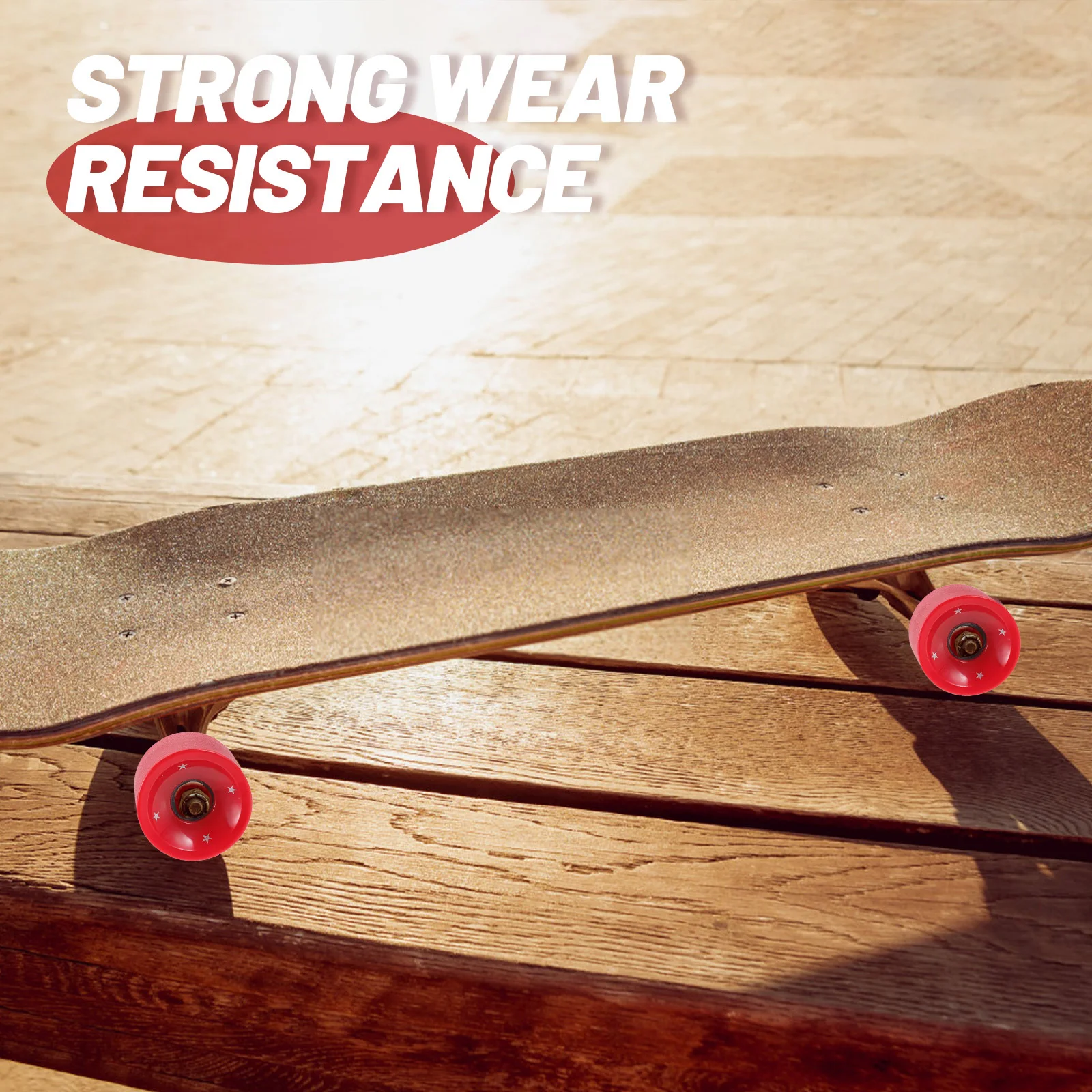 ملحقات لوح التزلج المتينة البديلة لعجلة سكوتر البولي يوريثان لممارسة ملحقات لوح التزلج الترفيهي