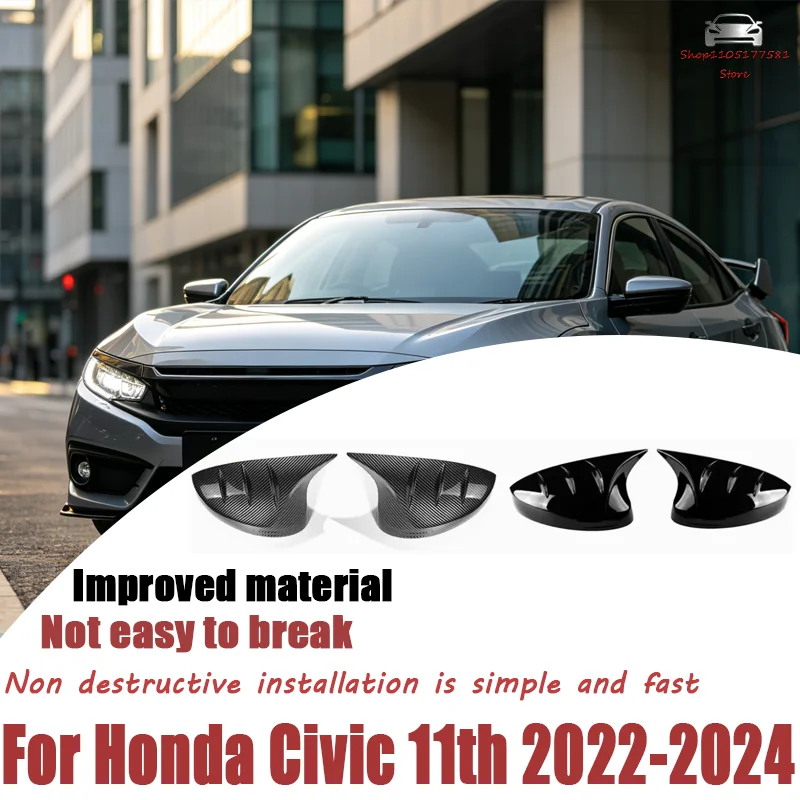 pour-honda-civic-11eme-generation-2022-2023-2024-coque-de-retroviseur-lateral-abs-capot-de-retroviseur-exterieur-garniture-de-boitier-de-porte-autocollant-adhesif
