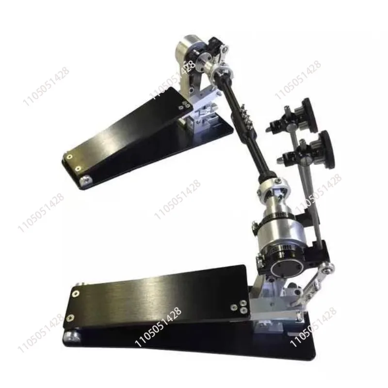 

Long Board Speedy Direct Drive Shaft Cutting Aluminum Alloy Powerful Twin Pedal Kick Bass Drum Double
