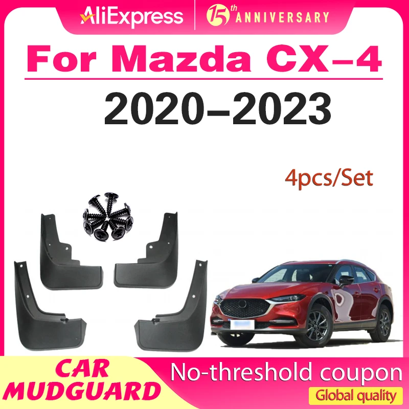 

Fender For Mazda CX-4 2020-2024 2021 2022 2023 2021 2022 2023 Mudguard Mud Flaps Guard Splash Flap Mudguards Car Accessories