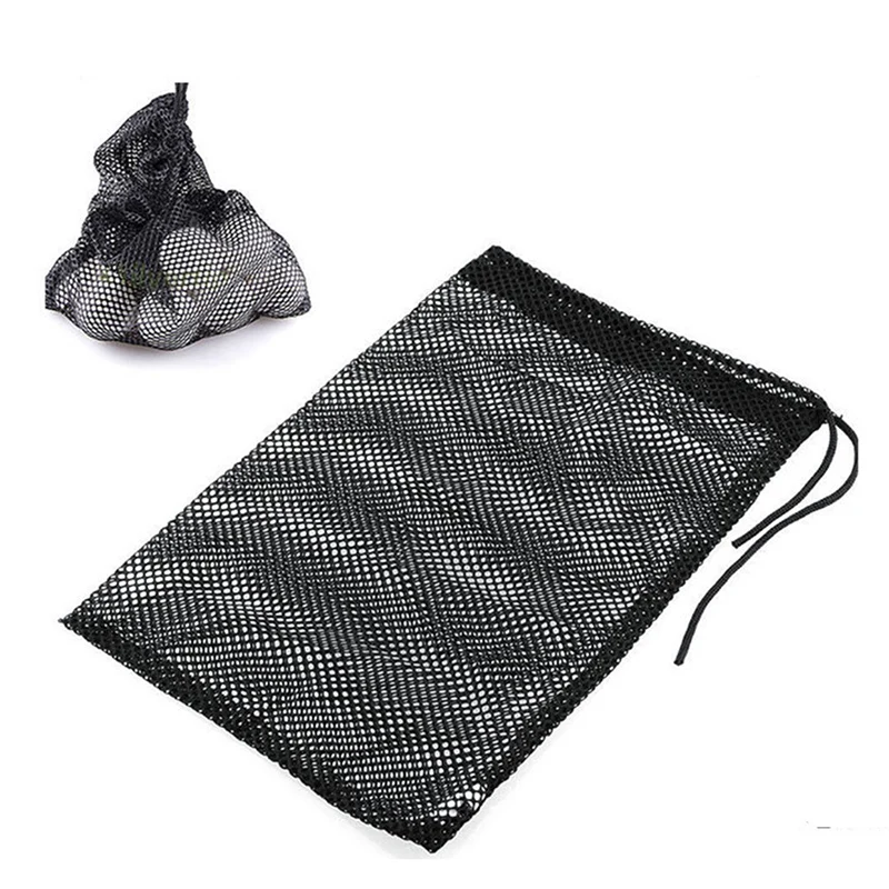 Portable Golf Ball Bags Holder Mesh Pouch Storage For Outdoor Training