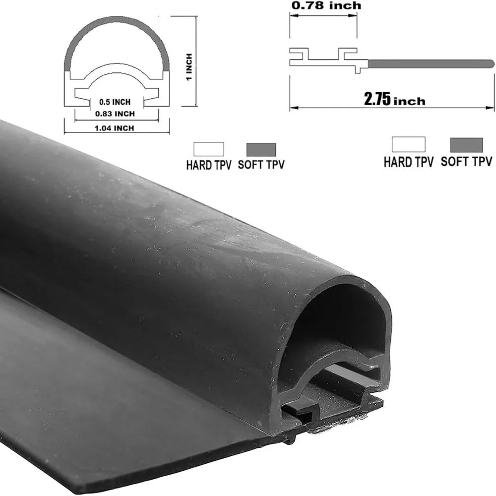 

Выдвижное уплотнение Замените 018-341 018-312-EKD D Уплотнение 1*15/16 дюймов * 35 футов Уплотнение стеклоочистителя RV 1/2x2,75 дюйма