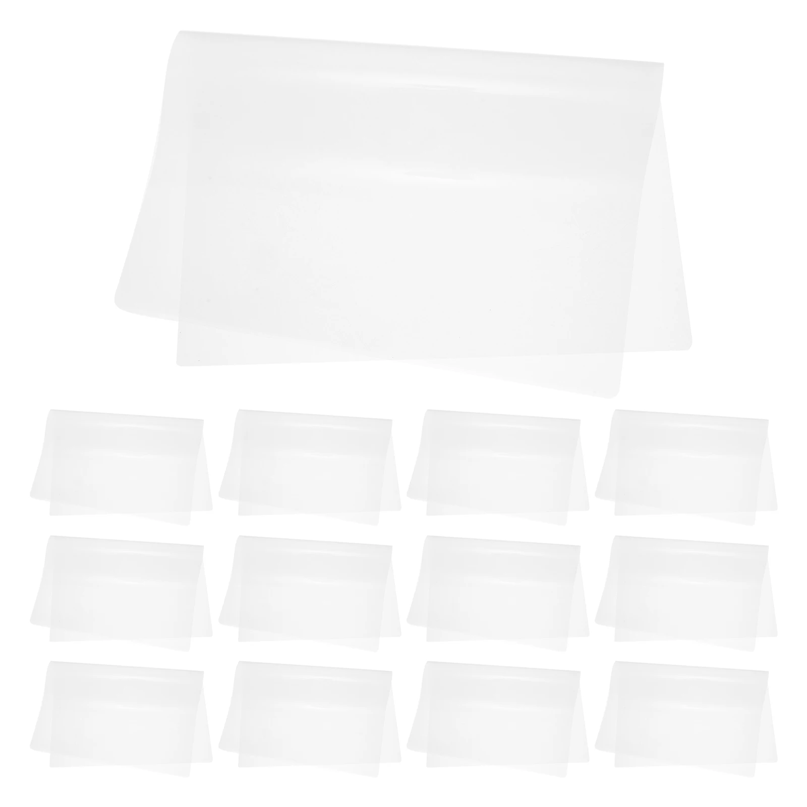 

100 Sheets A4 Laminating Pouch Clear Plastic Thermal Laminating Film for Business Card Photo Badge Document Protection Film