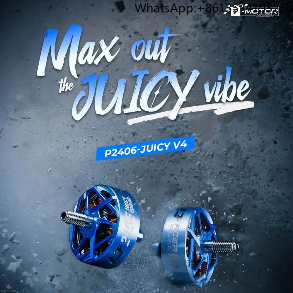 

T-MOTOR Pacer V4 Juicy 2060KV Brushless Motor 5mm Shaft For 5~6inch Freestyle RC FPV Drone