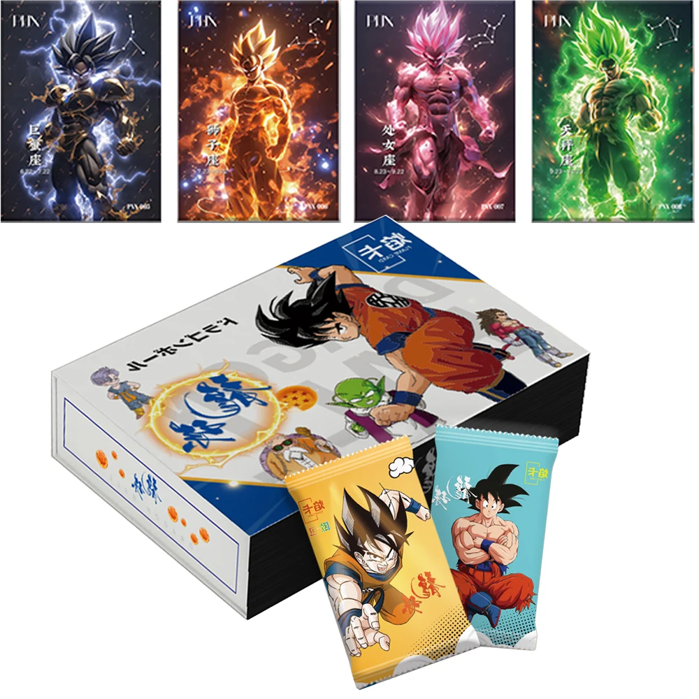 

Пламенная карта Dragon Ball карты Сон Гоку Сайян Вегета аниме торговля боевой бустер коробка игра детская коллекционная карта SSP подарочная игрушка