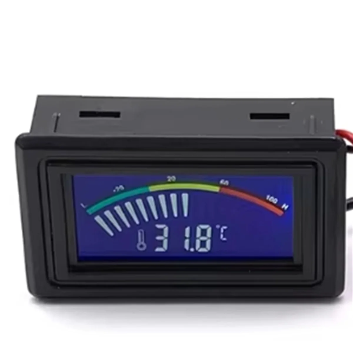 

X61A_3 Way Flow Meter LED Thermometer, Water Cooling, Red
