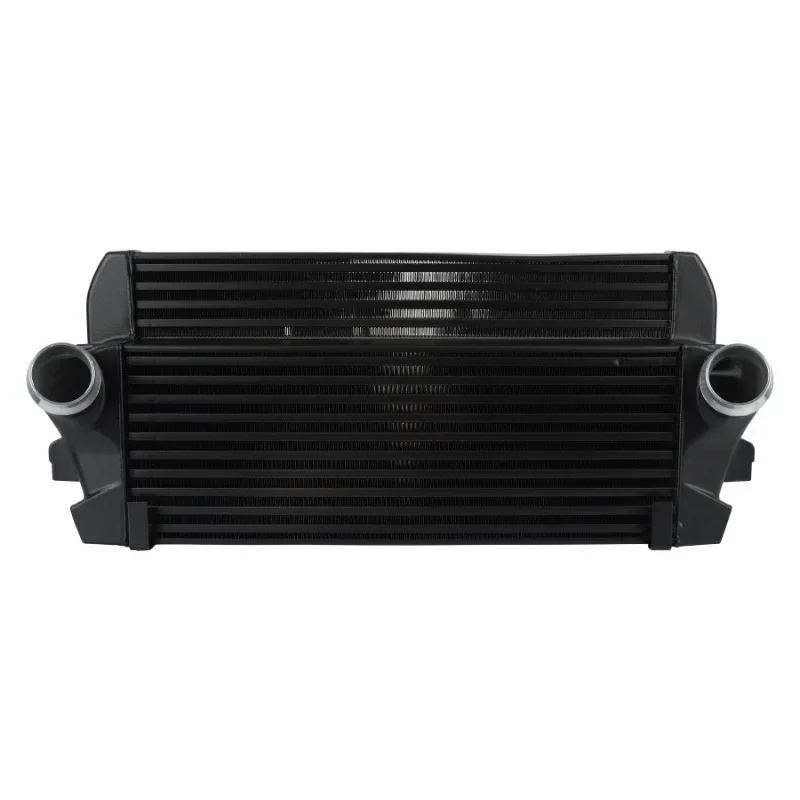 Automobile intake turbine refitted intercooling radiator
