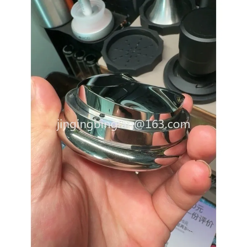 Italian coffee cloth powder maker ultra-elliptical smooth centripetal arc 58.55mm