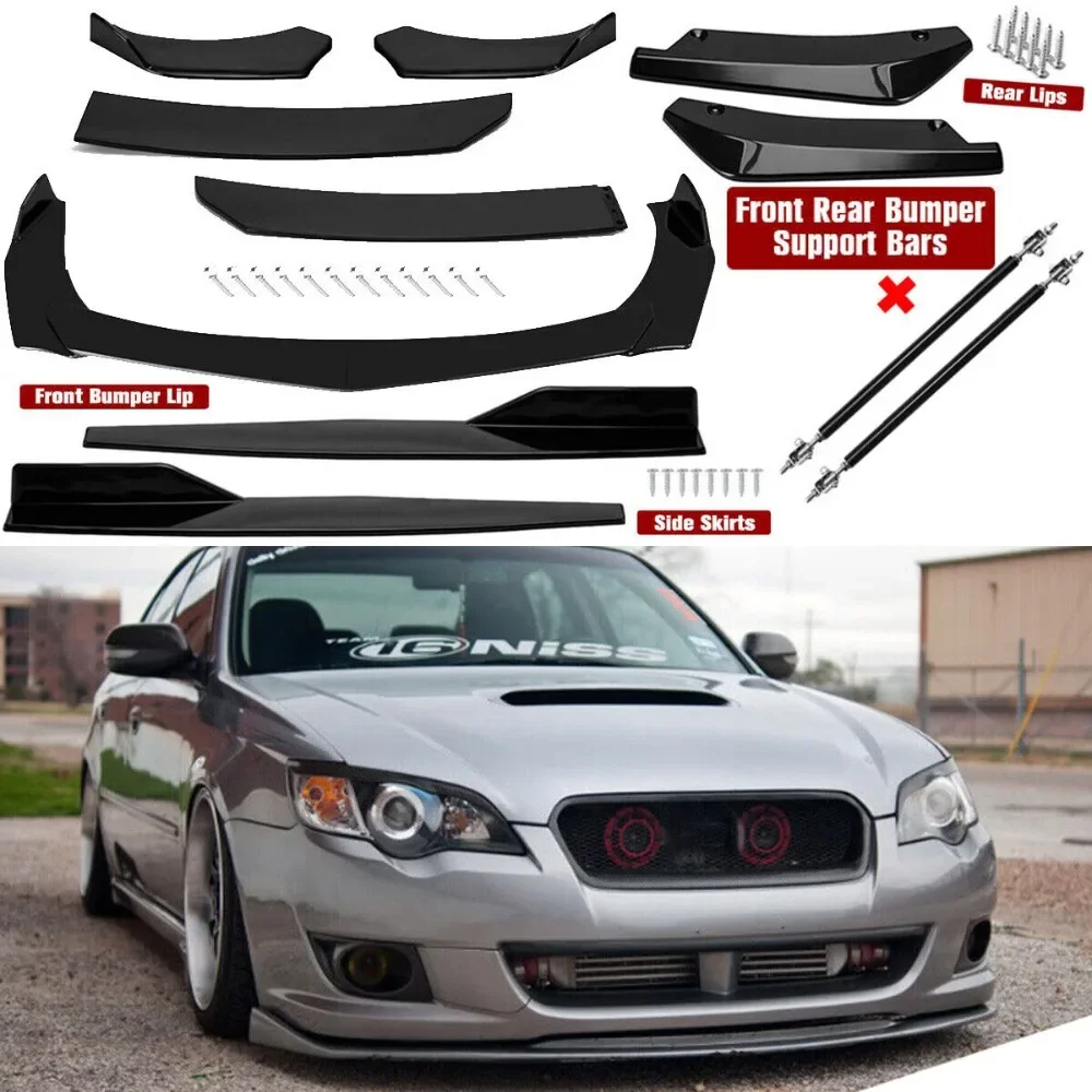 

For Subaru Legacy/ Front Rear Bumper Lip Spoiler Splitter Body Kit Side-Skirt United States