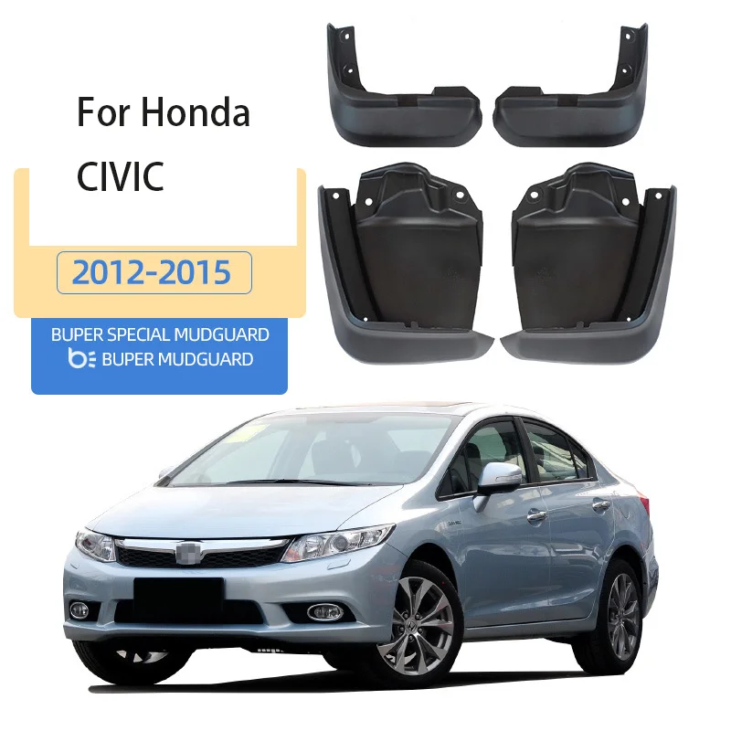 For 2012-2015 Honda Civic Fenders Civic 9th Generation Car Fender Accessories