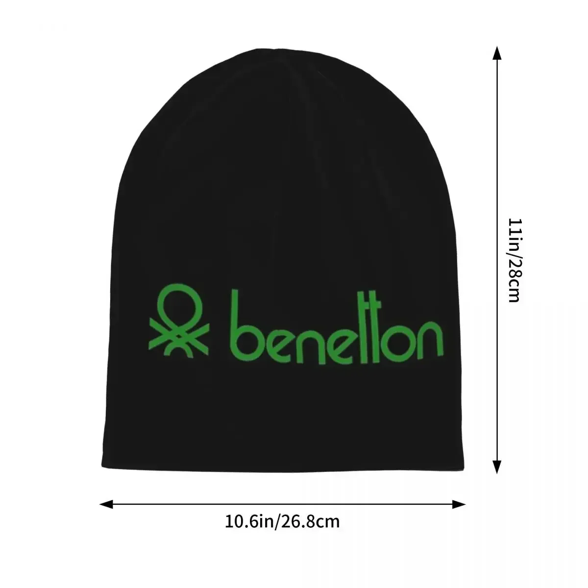 United Colors Of Benetton Warm Knitted Cap Hip Hop Bonnet Hat Autumn Winter Outdoor Beanies Hats for Men Women Adult