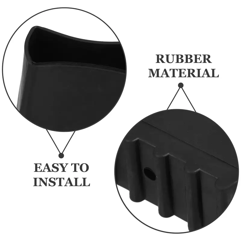 4Pcs Step Ladder Feet Covers Non-slip Ladder Feet Rubber Pad Versatile Furniture Mat Ladder Leg protect Cover Non-skid home tool - Image 5