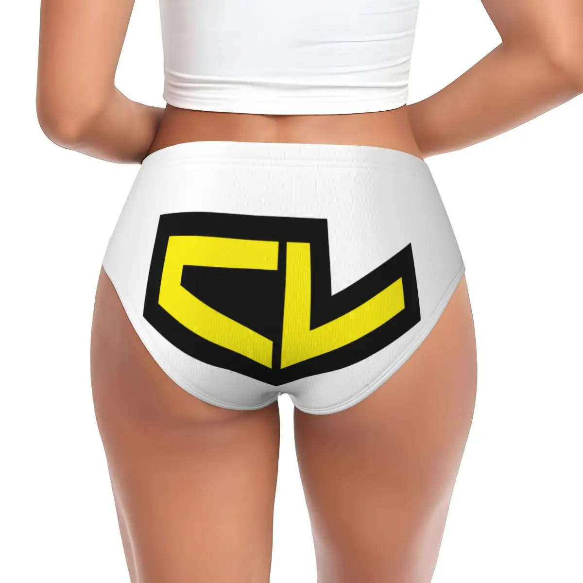 Custom Charles Leclerc CL Brief Panties Women Breathable Stretch Motorsports Racing Underwear