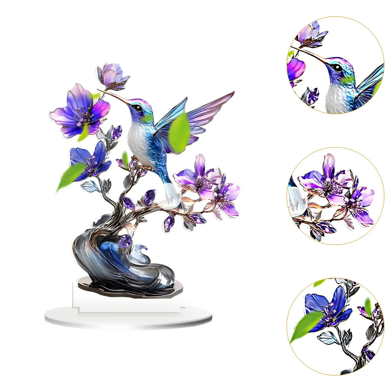 Placa multicolorida 2D sinal de mesa versátil e leve decoração de mesa