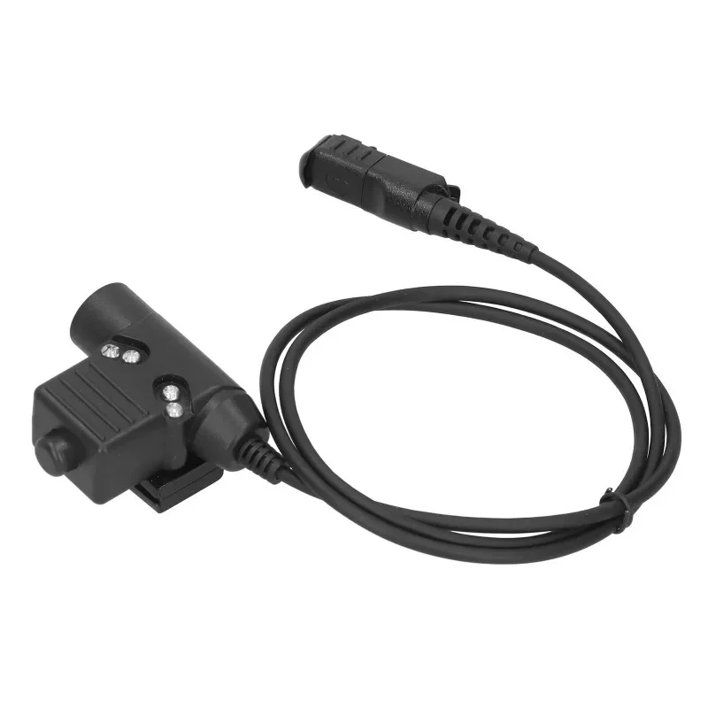 U94 Тактическая военная охотничья гарнитура Адаптер PTT для Motorola P6600 P6620 DP2400 MTP3250 MTP3150 Walkie Talkie