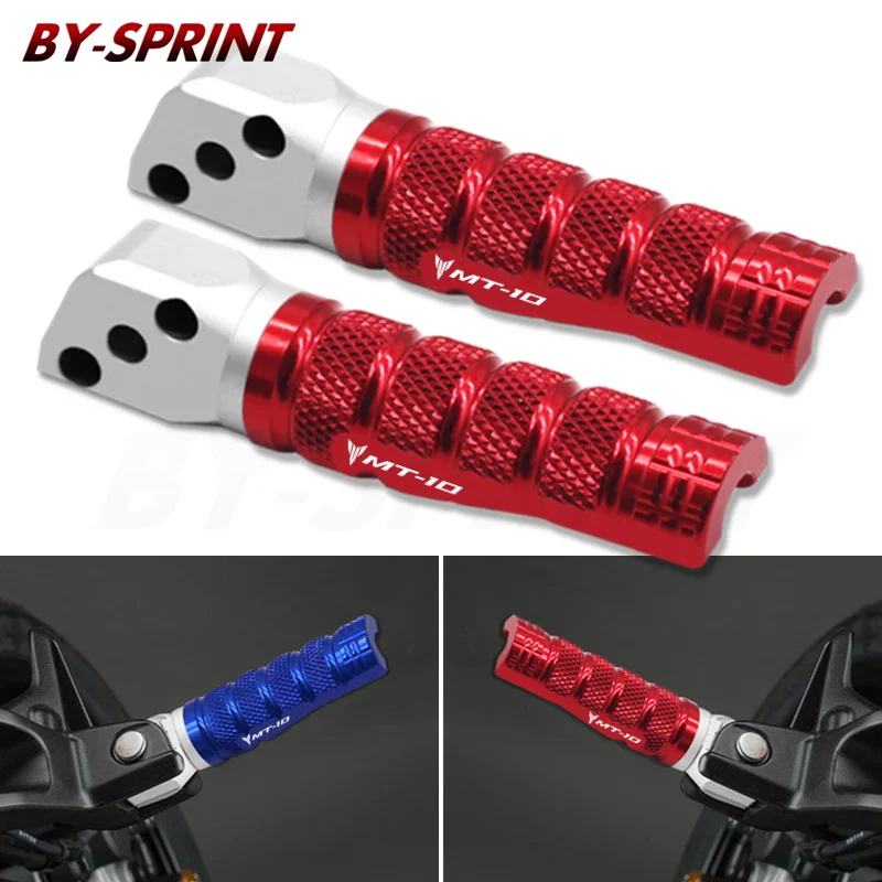 Modified Motorbike Accessories For MT-10 mt10 MT 10 2016-2021 2022 2023 2024 CNC Rear Passenger Foot Peg Footrests Footpeg Pedal