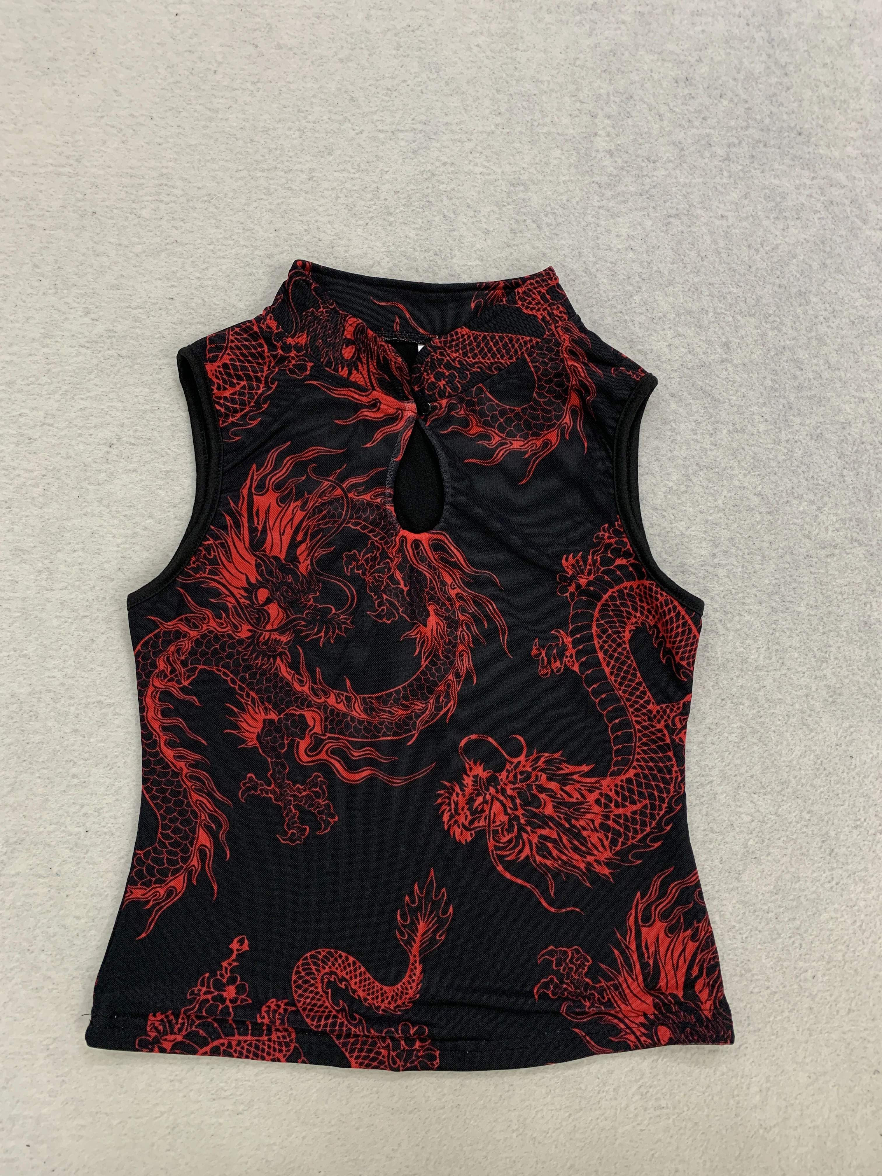 سترة نسائية أنيقة بطبعة التنين - مراجعة Women'S Formal Evening Wear Tops وسعره
