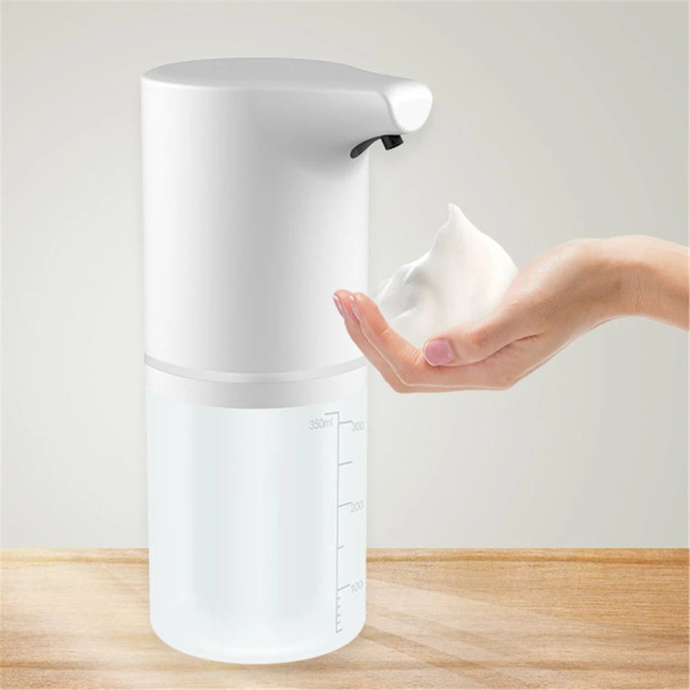 Automatische dispenser voor vloeibare zeep USB-opladen Smart Sensor Schuimmachine Keuken Touchless handdesinfecterend schuimdispenser Badkamer