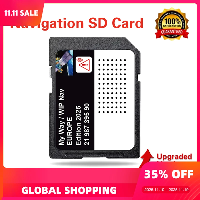 

2025 Version Update Europe Morocco Maps for Citroen DS3 C3/C4/C5/C8 Berlingo Dispatch Jumpy Car Navigation MyWay SD Card 16GB