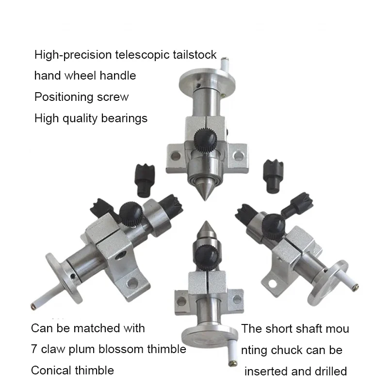 Adjustable Double Bearing Live Centre Metal Revolving