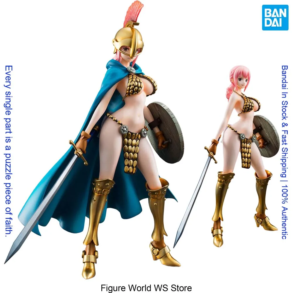 

BANDAI Banpresto POP One Piece "Sailing Again" Гладиатор Ребекка, лимитированное переиздание, оригинальная модель фигурки