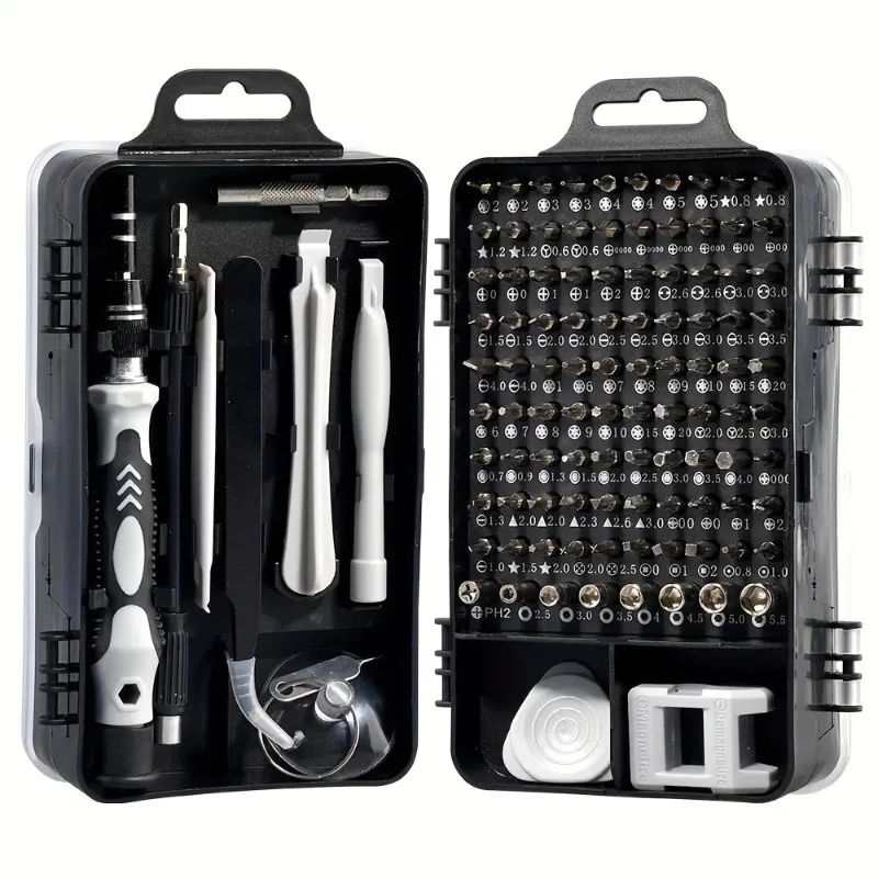 115 in 1 Precision Magnetic Screwdriver Set Hand Tools Multifunctional Computer PC Mobile Phone Equipment Repair Screwdrive Kit