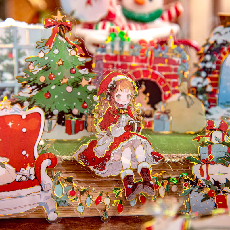 �y�Z�[�����z15��/�� �����N���X�}�X�� �唻PET�X�e�b�J�[�p�b�N �X�N���b�v�u�b�L���O �W���[�i�����O DIY �t�H�g�t���[�� �R���[�W���f�R���[�V�����p