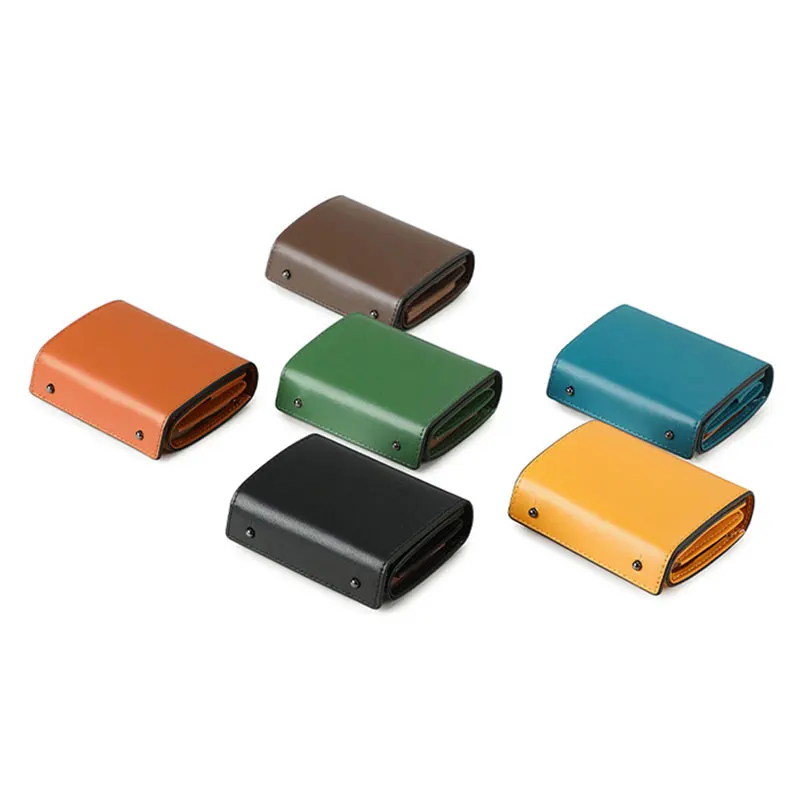 Ultra-microfiber Leather Wallets with More Card Slots for Men Unisex RFID Anti-Theft Wallet Premium Genuine Leather Wallet