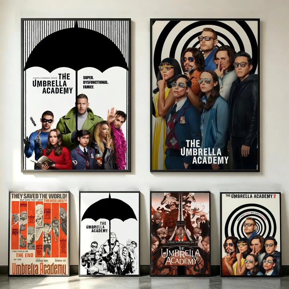series The Umbrella Academy Poster Poster HD Trendy SelfAdhesive Wall Art Print For Living Room Bedroom Dorm Office Home Gift