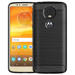 Silicone Case for Moto E5 Plus e5 play cruise Shockproof Back Cover for Motorola e5 supra E5+ Carbon Fiber Cases Coque Fundas