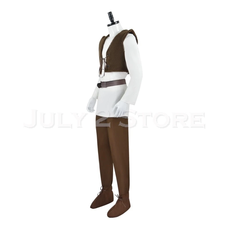 Disfraz de SHrek para Cosplay, máscara de monstruo verde, guantes de caballero, uniformes para disfraz, traje de fiesta de Halloween para hombre, Top de juego de rol, pantalones, chaleco 2025