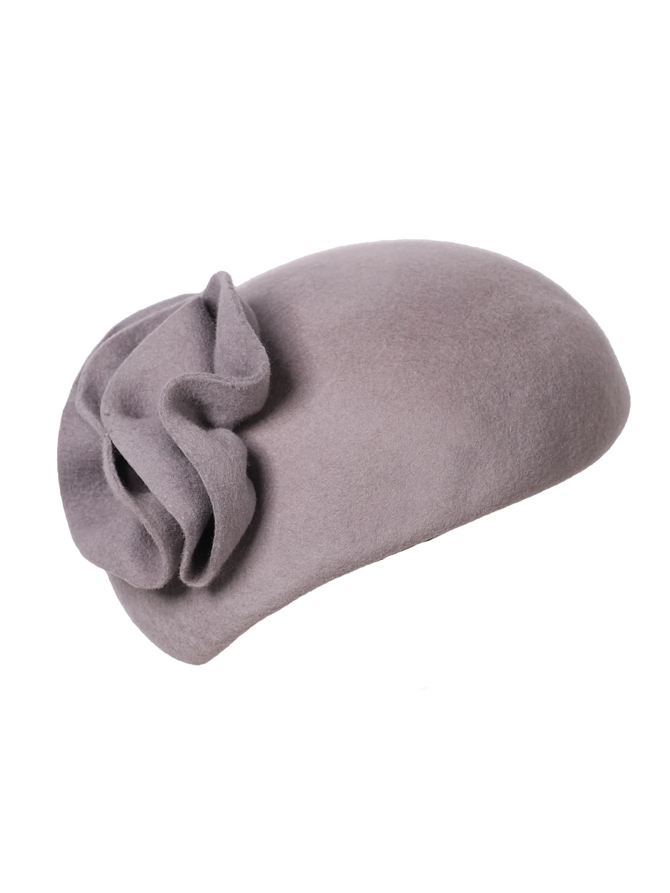 FS Wollfilz-Fascinator-Hüte für Damen und Herren, Hochzeit, elegante Teeparty, formelle Vintage-Kirchen-Pillbox-Hut mit Blumen-Derby-Kappe – Detail 19