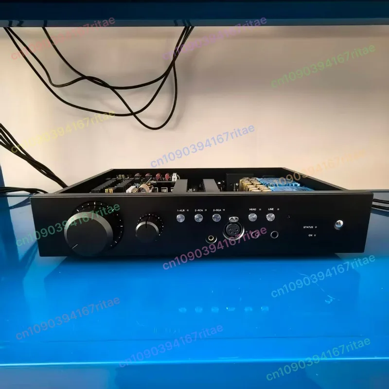 

Accurate HPA-A1000 MK2 Relay matrix balanced amplifier, preamplifier, moving coil and flat universal earphone amplifier