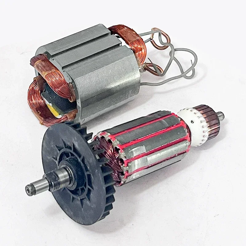 Imagem -04 - Armadura Ac220240v para Makita 9523 9523n 9524nb 9525nb Ferramentas Elétricas Motor Rotor Âncora Estator Bobina Peças de Reposição