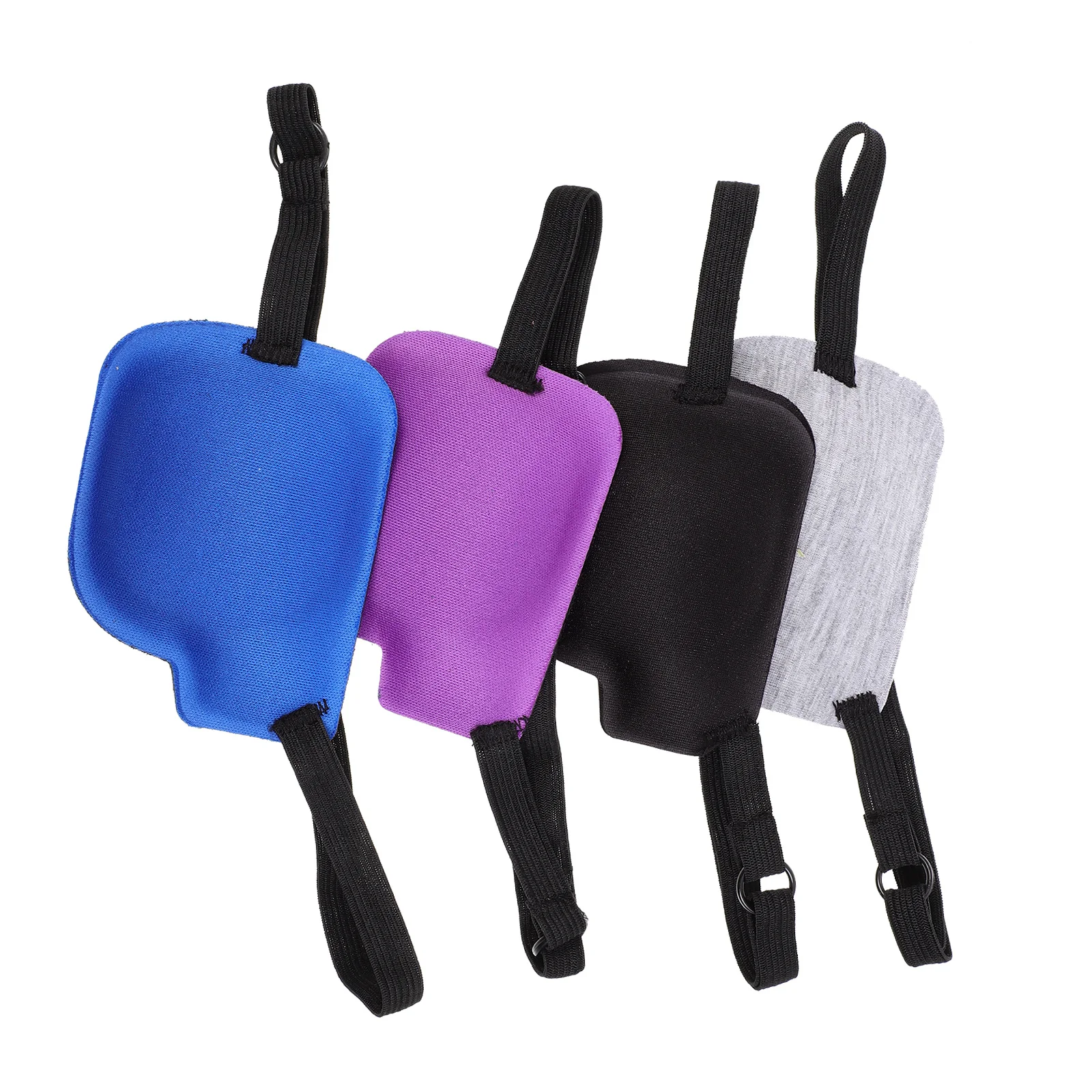 4 قطعة قناع ثلاثي الأبعاد قابل للتعديل شريط مرن عدم الانزلاق لتصحيح الحول الرؤية استعادة كسول غطاء العين حامي عين واحدة