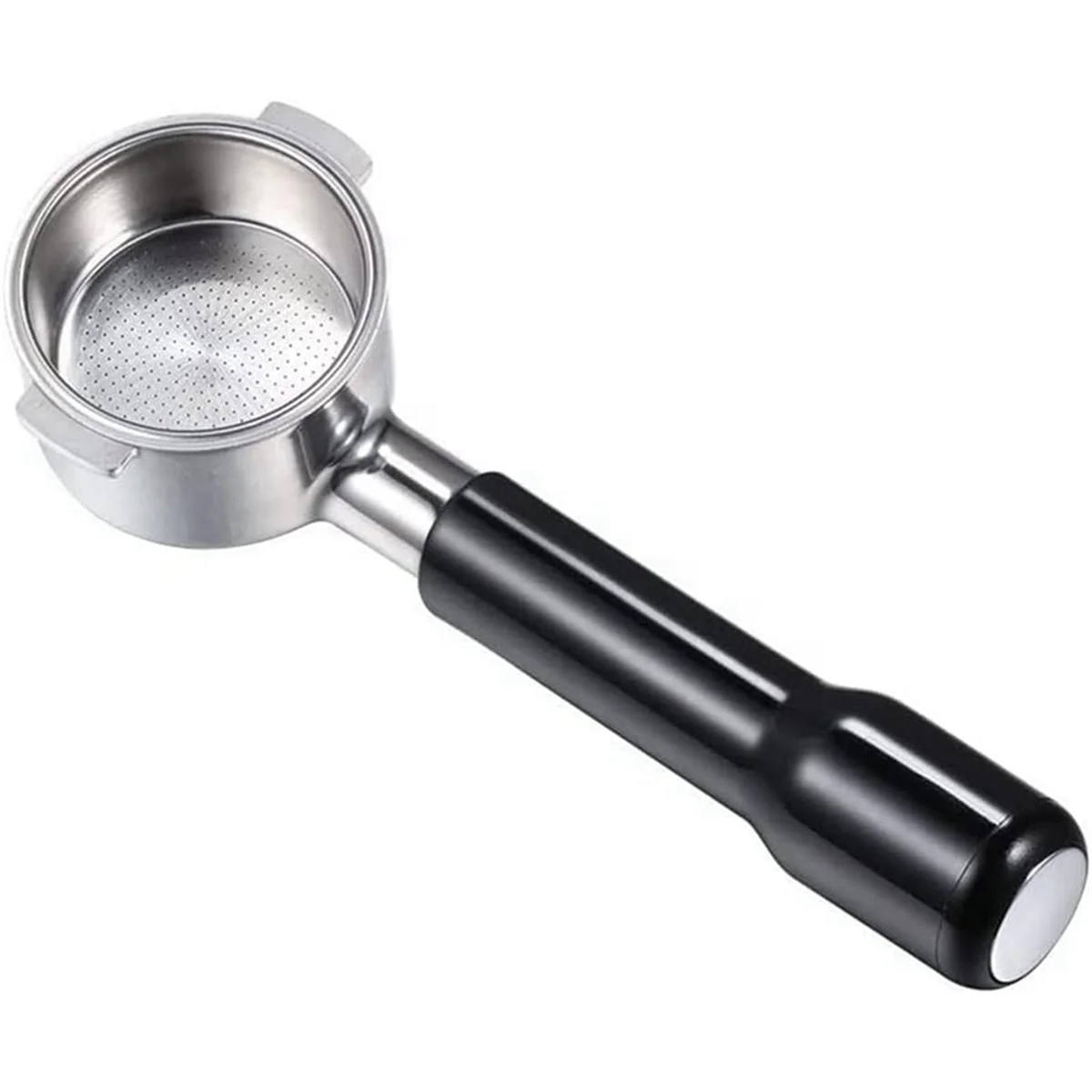 

MLGB 51mm Portafilter for Delonghi ECP3420 EC155 BCO430 EC260, 51mm Bottomless Portafilter 2 Ears Replacement Parts