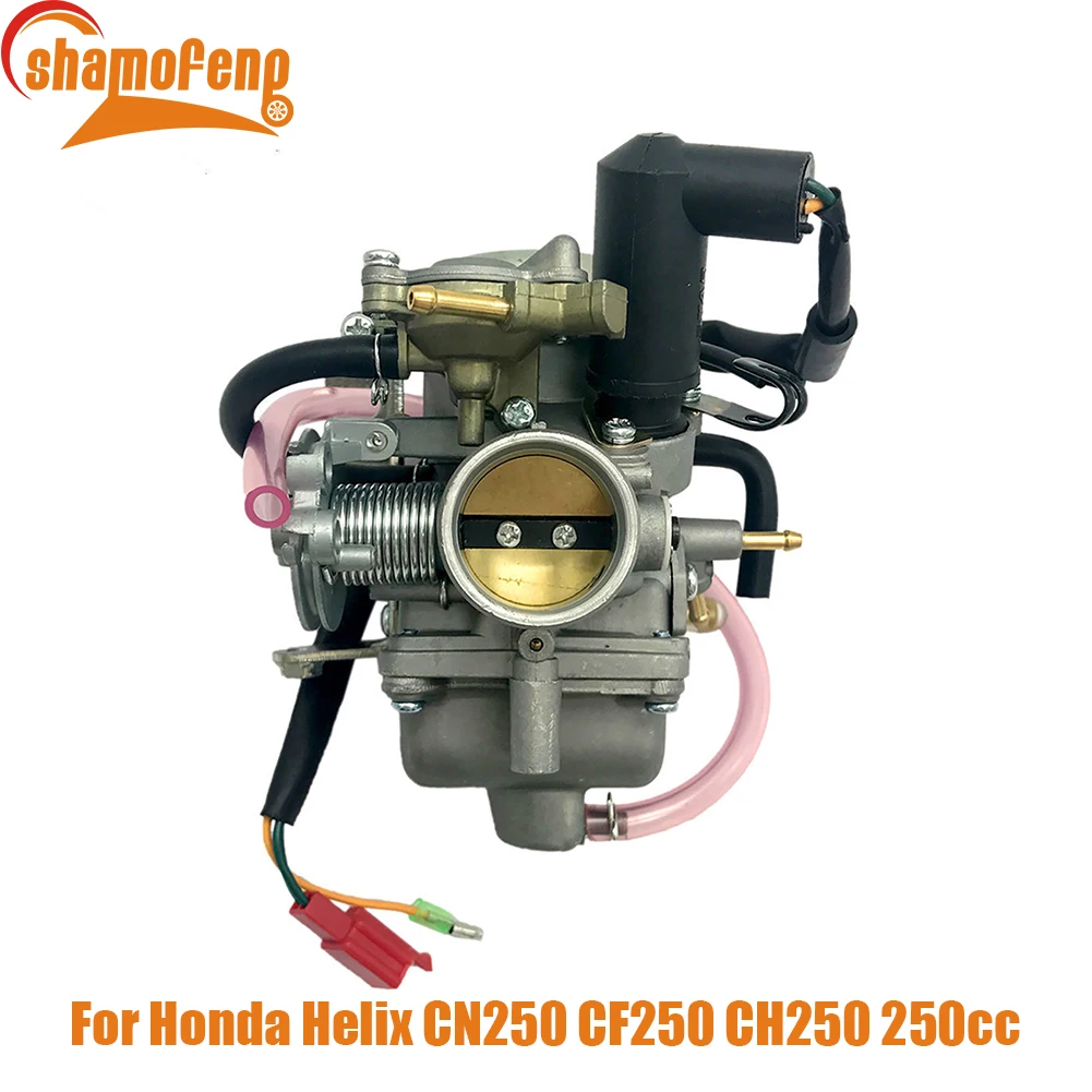 Carburetor PD30J For Honda Helix CN 250 CN250 CF250 CH250 250cc Engine Moped Go Karts 1986-2008