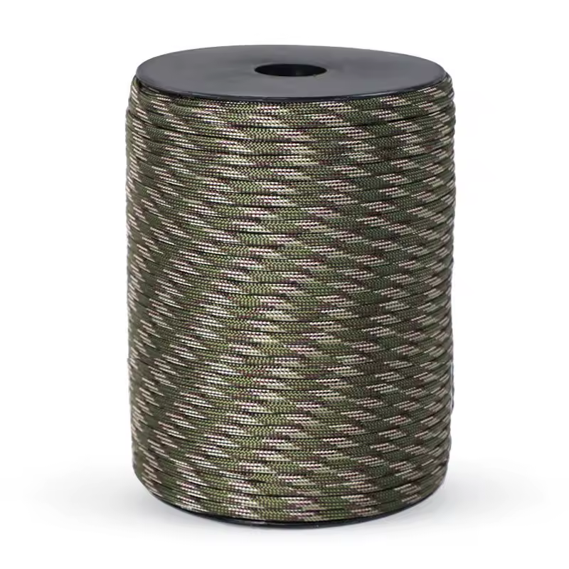 100/50M 550 Military Standard 9-Core Paracord Rope 4mm Outdoor Parachute Cord Survival Umbrella Tent Lanyard Strap Clothesline - Image 9
