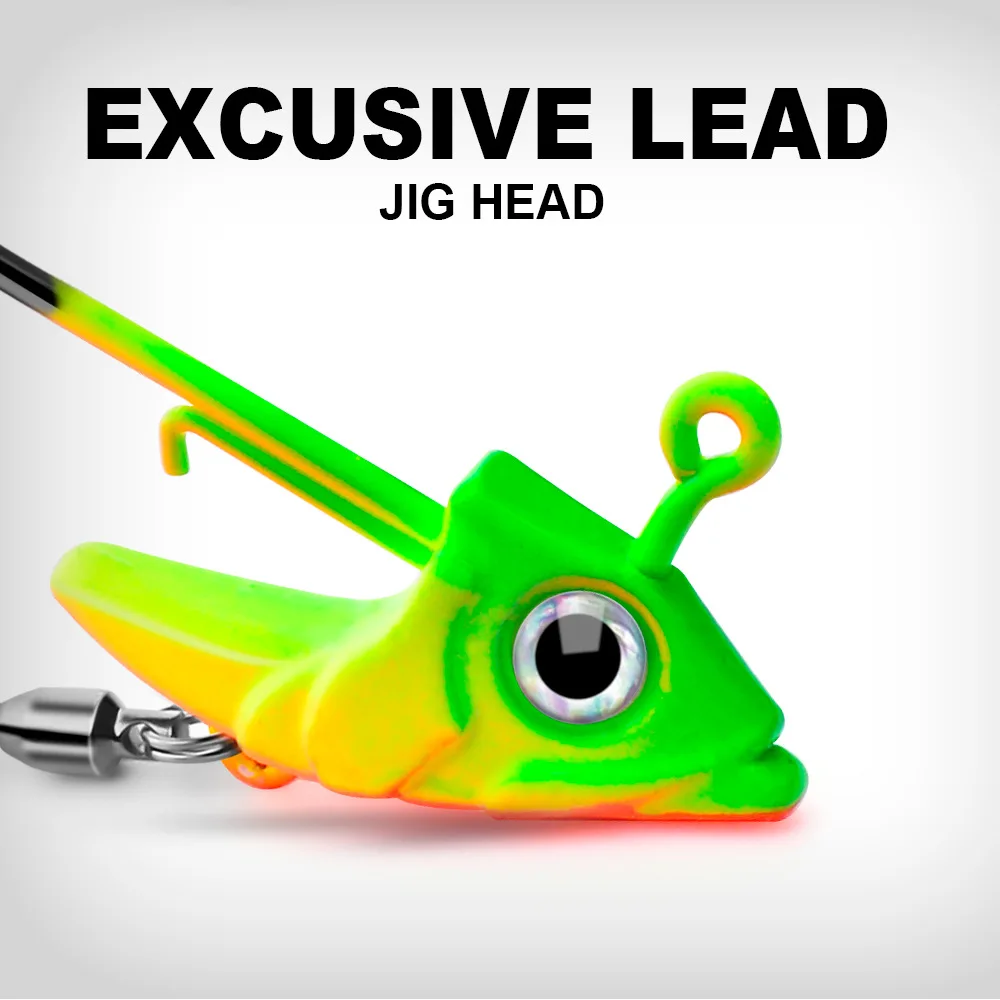 PRO BEROS Jig Head Hook Spinner Spoon Fishing Lures 7G 10G 15G Fishing Hook Jig Lure Hard Baits Soft Worm Fishing Tackle