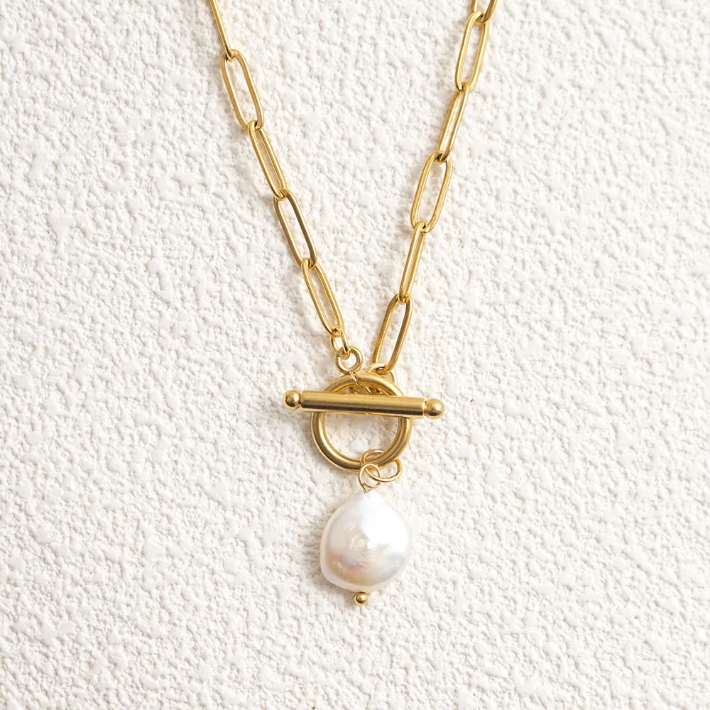 Natural Pearl Neckl…