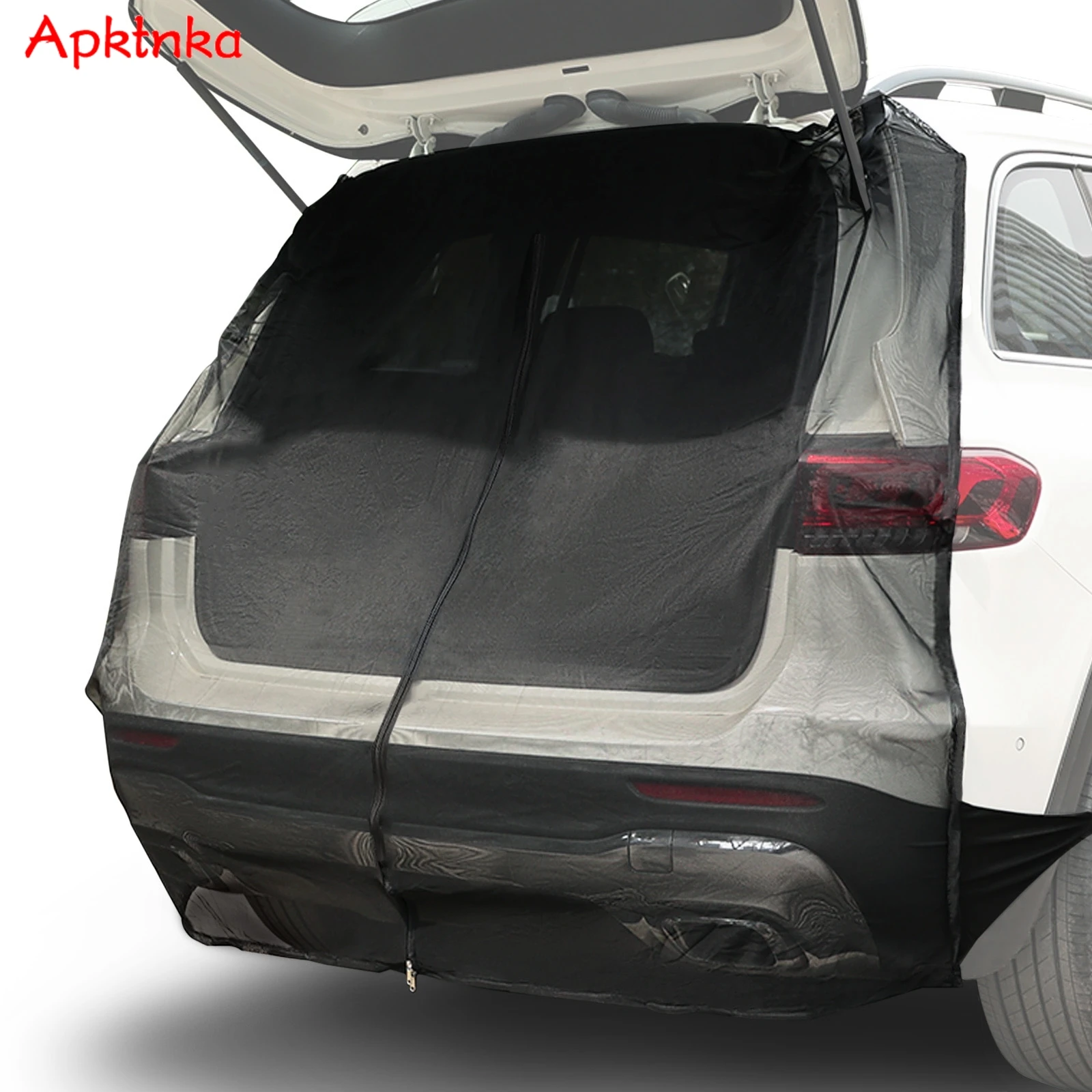 

Universal Car Mosquito Net 69x59 Inch Tailgate Mesh Screen with Magnetic Attachment SUV Tents for Camping Car Camping Essentials