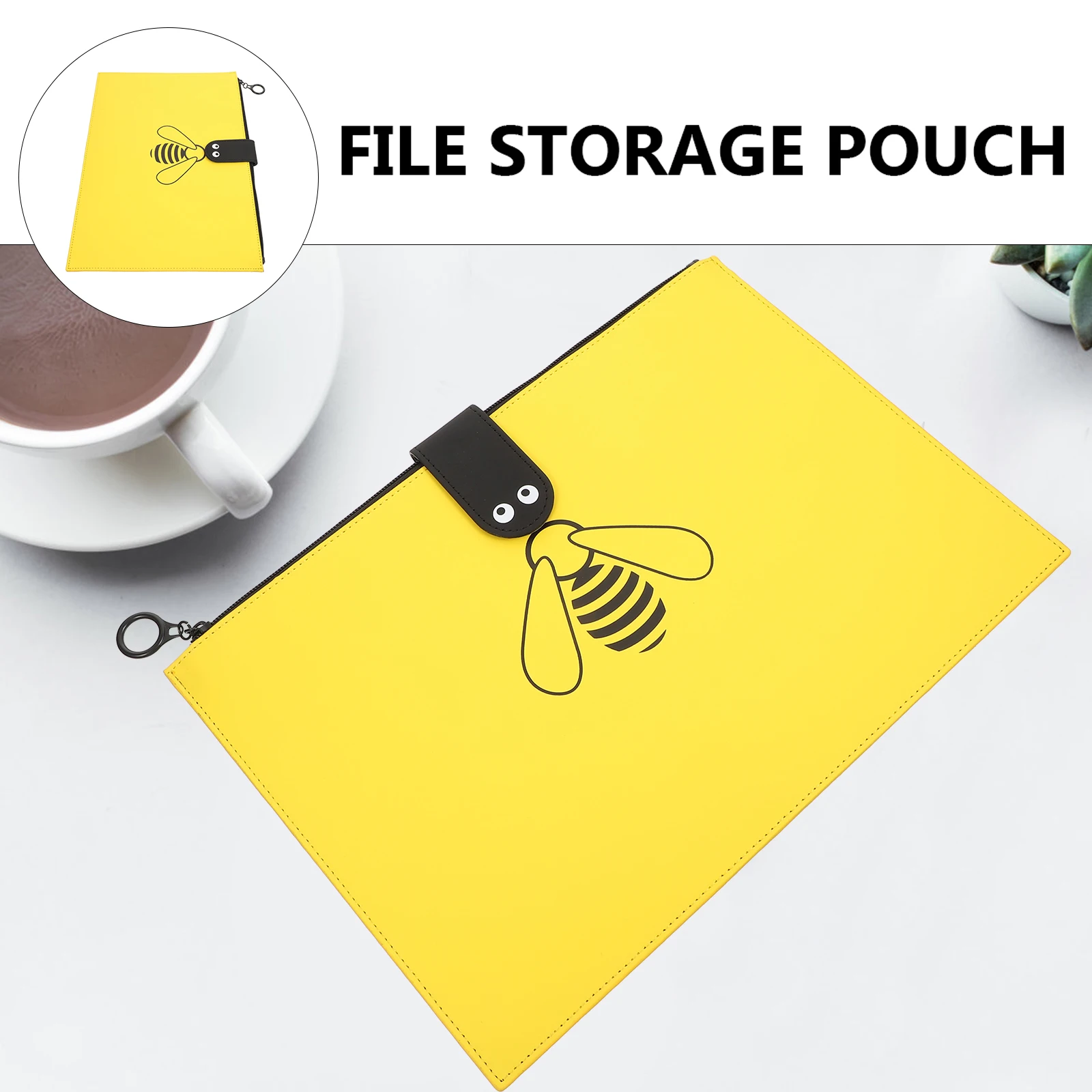 

File Bag Large Capacity Document ganizer Folder School Office Supply Storage Pouch For Papers Statements Photos